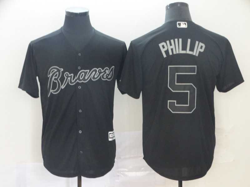 Braves 5 Freddie Freeman Phillip Black 2019 Players' Weekend Player Jersey,We sell and wholesale Braves 5 Freddie Freeman Phillip Black 2019 Players' Weekend Player Jersey on line form chian!